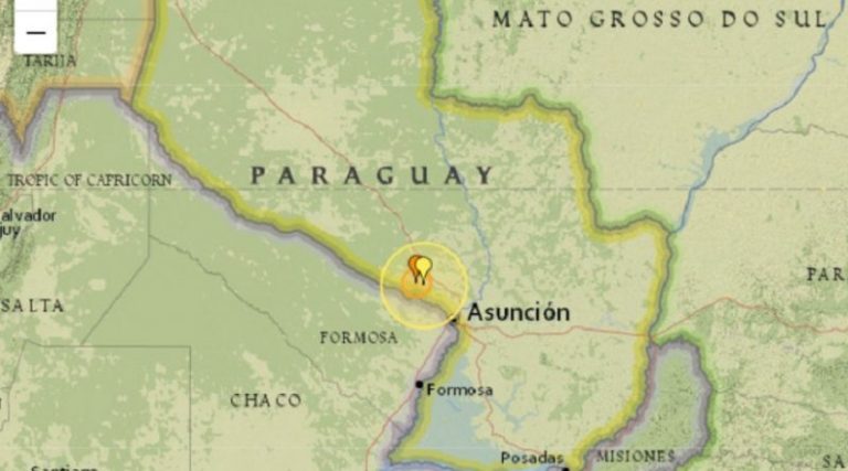 Terremoto surpreende moradores de cidades do Paraguai