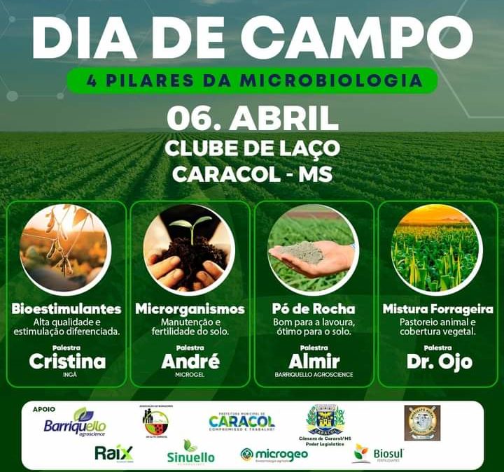 Prefeitura de Caracol e Barriquelo Agroscience realizam Dia de Campo para pessoas ligadas ao Agro no município