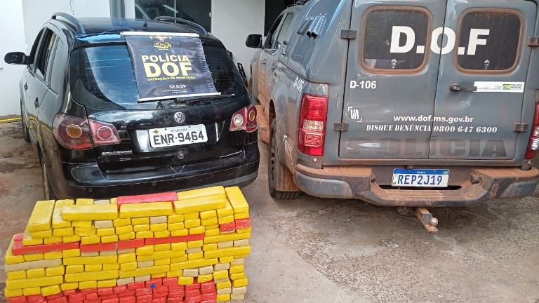 DOF prende homem que transportava mais de 160 quilos de maconha para Campinas