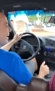 Influencer ‘se lixa’ para vida alheia e faz manobra perigosa com BMW na Zahran (vídeo)
