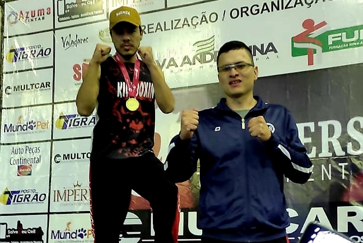 Belavistense é campeão de Kickboxing em Nova Andradina