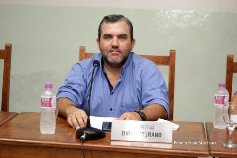 Diogo Murano solicita cascalhamento e patrolamento na estrada do Damacue