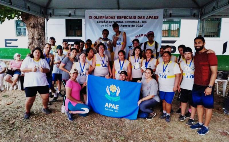 Olimpíadas Especiais das APAEs:  Atletas de Basquete de Bela Vista ganha ouro e garante vaga para Sergipe