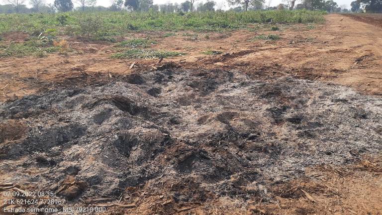 PMA do Distrito de Águas do Miranda autua infrator em R$ 4,3 mil por incendiar restos de vegetação em leiras