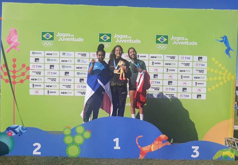 Jogos da Juventude: Com sobras, Isabela Dantas conquista primeiro ouro para MS e bate seu recorde pessoal no dardo