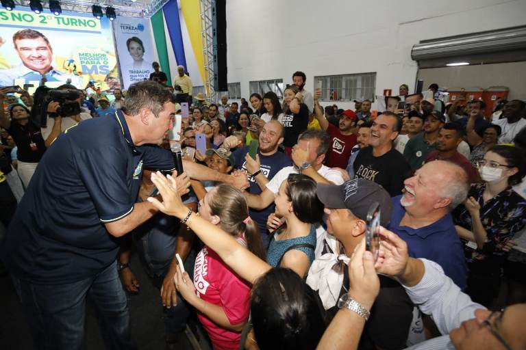 “Vamos transformar MS”: Riedel celebra votação expressiva e reforça no 2° turno propostas e diálogo com eleitor