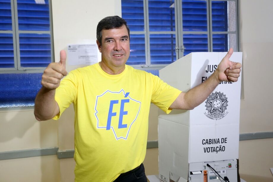 Eduardo Riedel é eleito governador de Mato Grosso do Sul