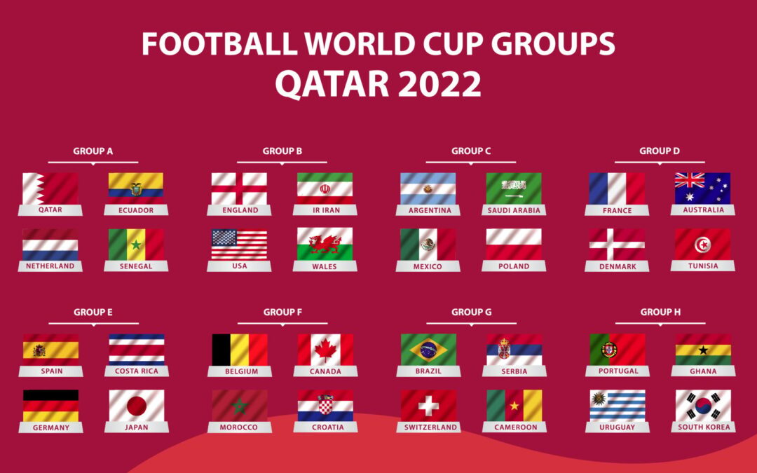 Conheça o chaveamento da Copa do Mundo 2022