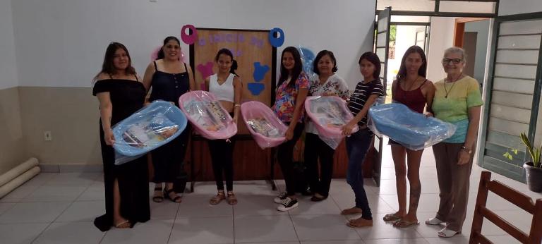 Bela Vista: CRAS ‘Dona Celita’ entrega Kits às futuras Mamães