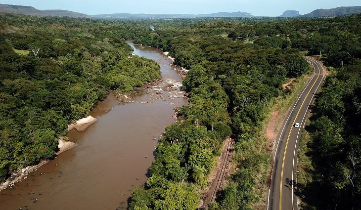 Aquidauana: pavimentação da MS-450 entre Palmeiras, Piraputanga e Camisão mudou cenário da região
