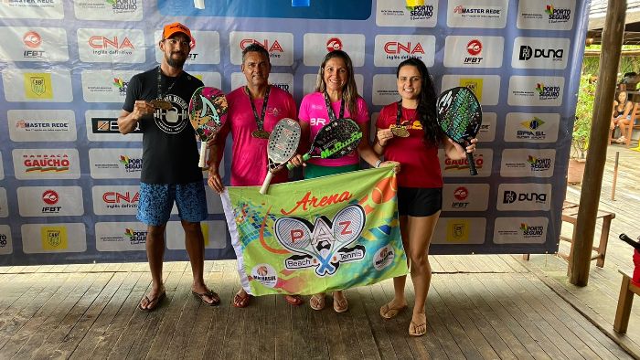 Sul-mato-grossenses disputaram Pan americano de Beach Tennis