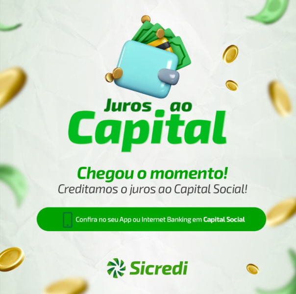 Associados da Sicredi Centro-Sul MS recebem mais de 34 milhões de juros ao capital referente a 2022