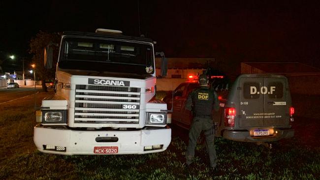DOF recupera carreta de proprietário que foi mantido em cativeiro em Goiás