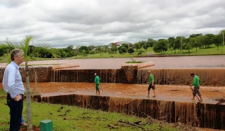 Após estragos causados pela chuva, Parque das Nações Indígenas passa por vistoria e receberá reparos