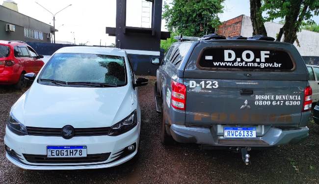 DOF recupera veículo roubado em Brasília no mês passado