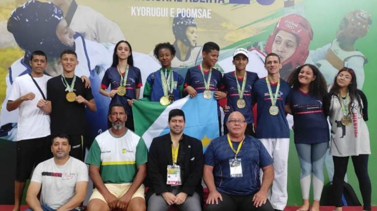 MS garante nove medalhas no Grand Slam de Taekwondo e classifica atletas à seleção brasileira