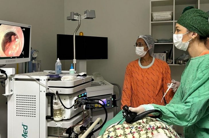 Hospital Regional realiza procedimento inédito feito por endoscopia para retirada de tumor cancerígeno