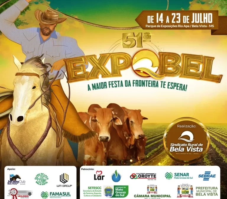 51ª Expobel: Veja a programação da maior feira agropecuária da fronteira