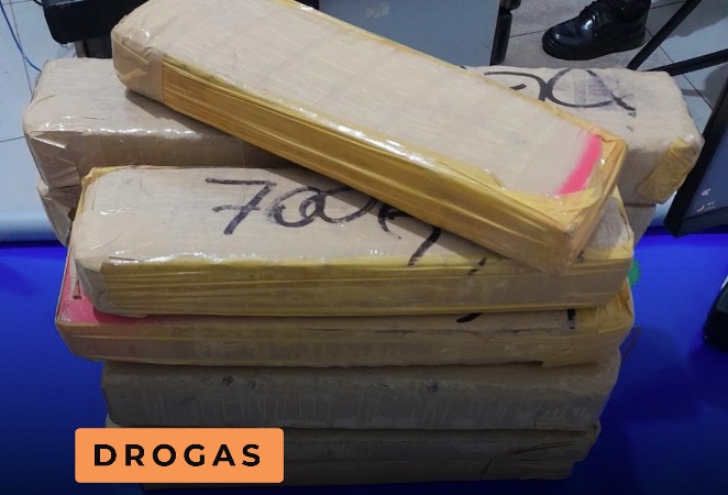 Policia Militar de Bela Vista apreende 10 quilos de maconha