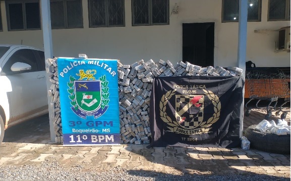 Policia Militar do Boqueirão apreende 470 quilos de maconha