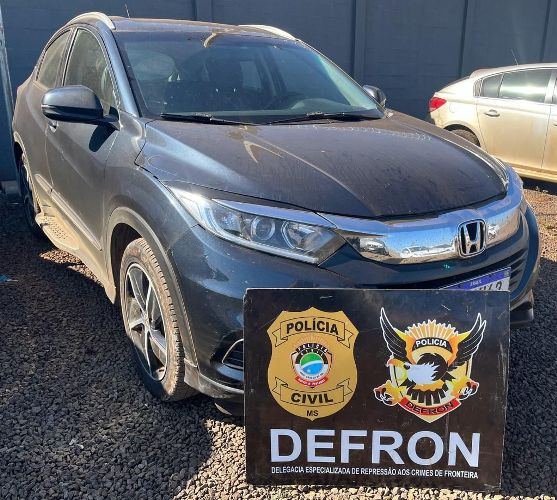 Defron recupera veículo roubado na Bahia e prende dois homens em Caarapó