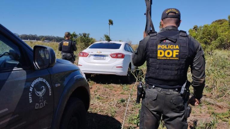 Veículo furtado em Minas Gerais é recuperado pelo DOF em Antônio João