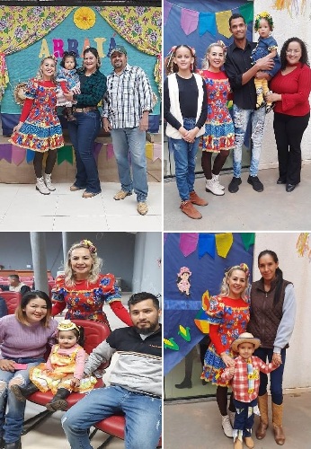 Festa junina anima as crianças do CEIM Zulmira Ossuna