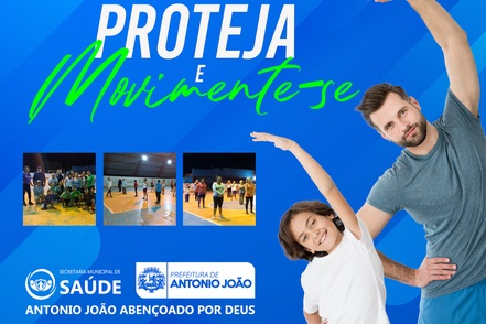 Projeto Proteja e Movimente-se combate a obesidade infantil e promove práticas saudáveis em Antonio João