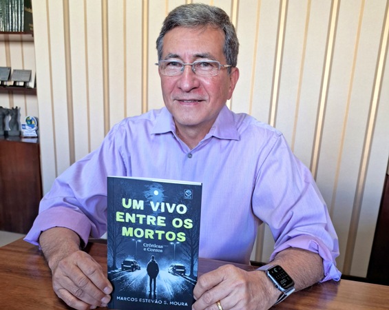 “Um Vivo Entre os Mortos”: livro de contos será lançado nesta quarta-feira