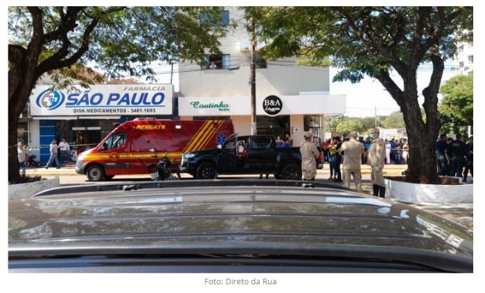 Policial reage a tentativa de assalto e mata dois bandidos em Amambai