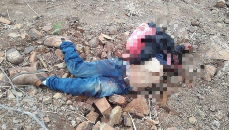Homem é encontrado com o rosto desfigurado na fronteira
