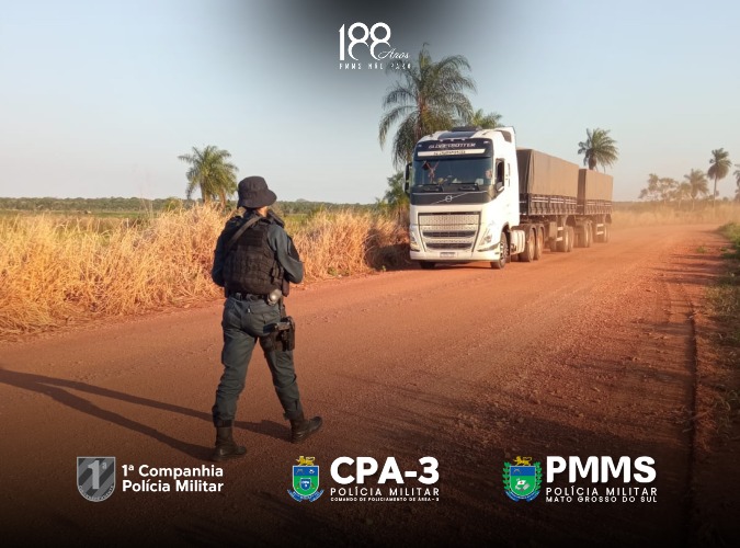 Polícia Militar deflagrou a ‘Operação Campo Mais Seguro – Policiamento Rural’, na cidade de Bonito