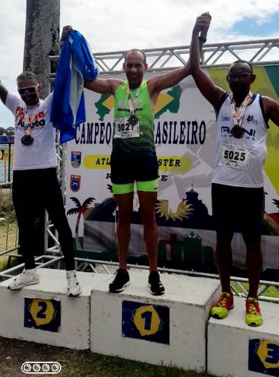Elenilson da Silva foi campeão brasileiro nos 5.000 metros em prova disputada em Recife-Pernambuco