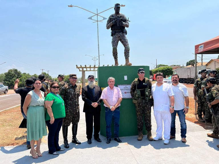 Bela Vista: Prefeitura inaugura Monumento que Homenageia ‘Forças Especiais’, do Exército