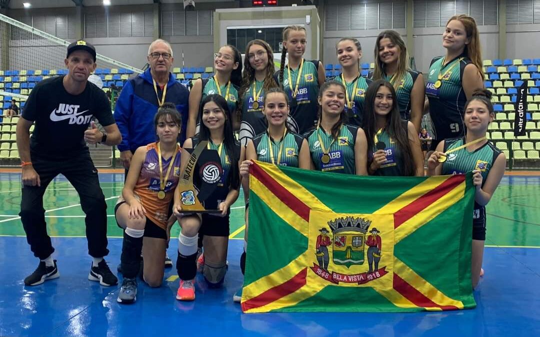 Bela Vista: Equipe Feminina é Campeã de Torneio de Vôlei, em Maracajú