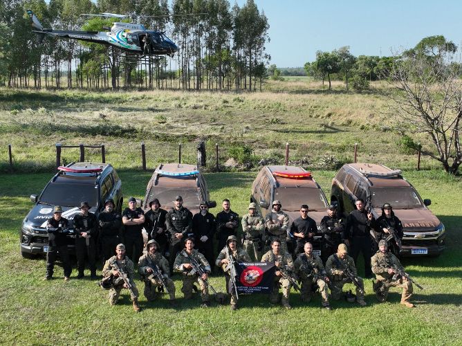 Em operação conjunta, policias civil e federal fecham entreposto do tráfico em Bela Vista  