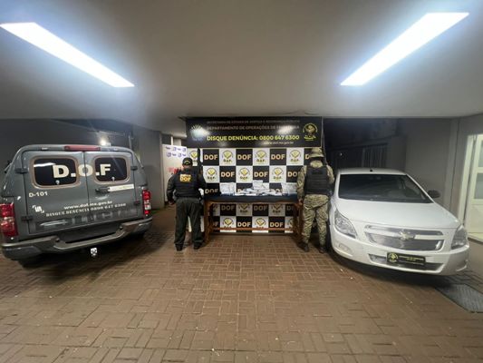 DOF recaptura foragido da Justiça e apreende agrotóxico na MS-376
