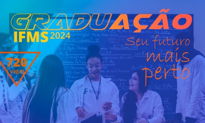 Inscrições para graduação gratuita do IFMS seguem até dia 17