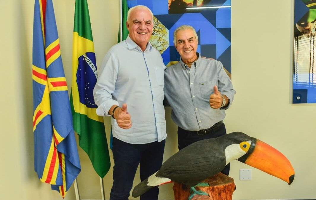 Neco Pagliosa e Reinaldo Azambuja iniciam conversação sobre eleições 2024
