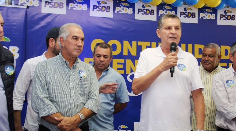 Bela Vista: Com Azambuja, PSDB une forças, aumenta filiados e reforça pré-candidatura de Aires Cafure