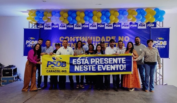 Caravana de Caracol prestigia ato de filiação do PSDB em Bela Vista