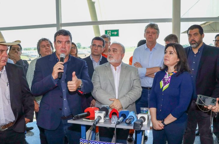 Expectativa: Governador, ministra e presidente da Petrobrás visitam UFN3 em MS