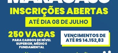 Concurso Público para Prefeitura de Maracaju está com inscrição abertas