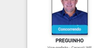 Preguinho, candidato a vice de Neco Pagliosa, tem candidatura deferida