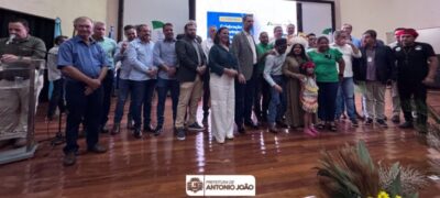 Prefeito Marcelo Pé Participa de Lançamento de Importantes Convênios na Região do CONESUL