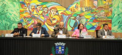 Câmara Municipal promove sessão movimentada com votação de projetos e posse de novo vereador