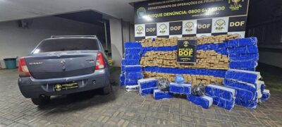 DOF apreende mais de 1,3 tonelada de drogas em Dourados