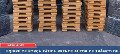 Jardim: Força Tática prende autor de tráfico de drogas