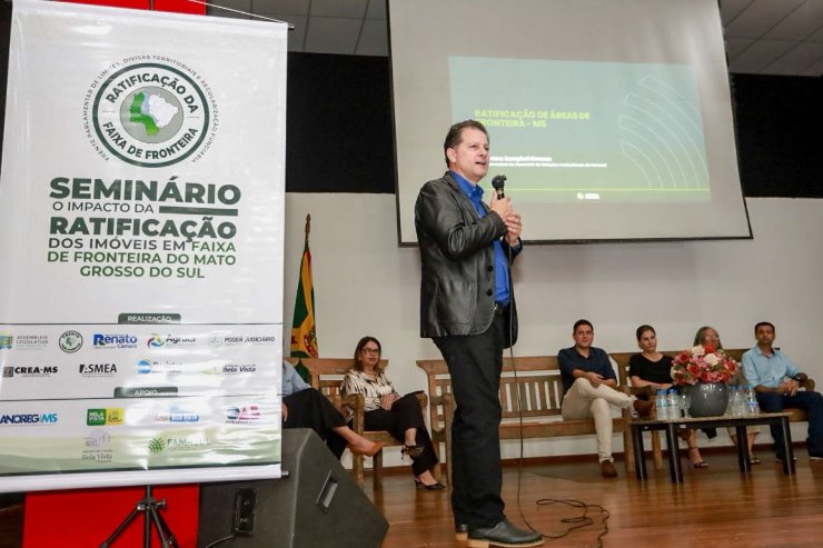 Regularização de terras na fronteira é tema de seminário em Bela Vista