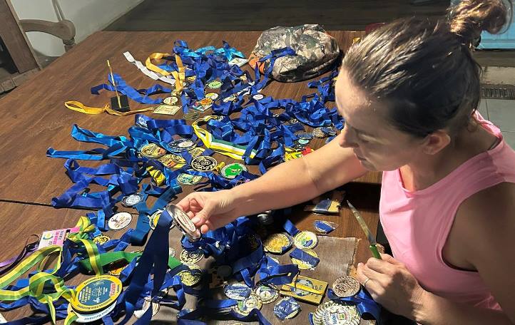 Atleta bela-vistense afirma em rede social que o esporte a levou para os melhores caminhos